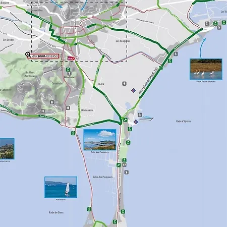 Апартаменти La Costabella A Hyeres-les-palmiers *